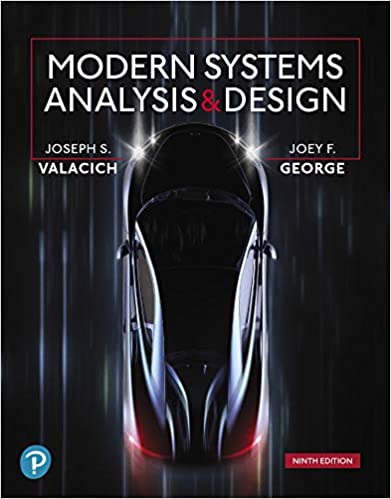 Modern Systems Analysis and Design (9th Edition) - Original PDF